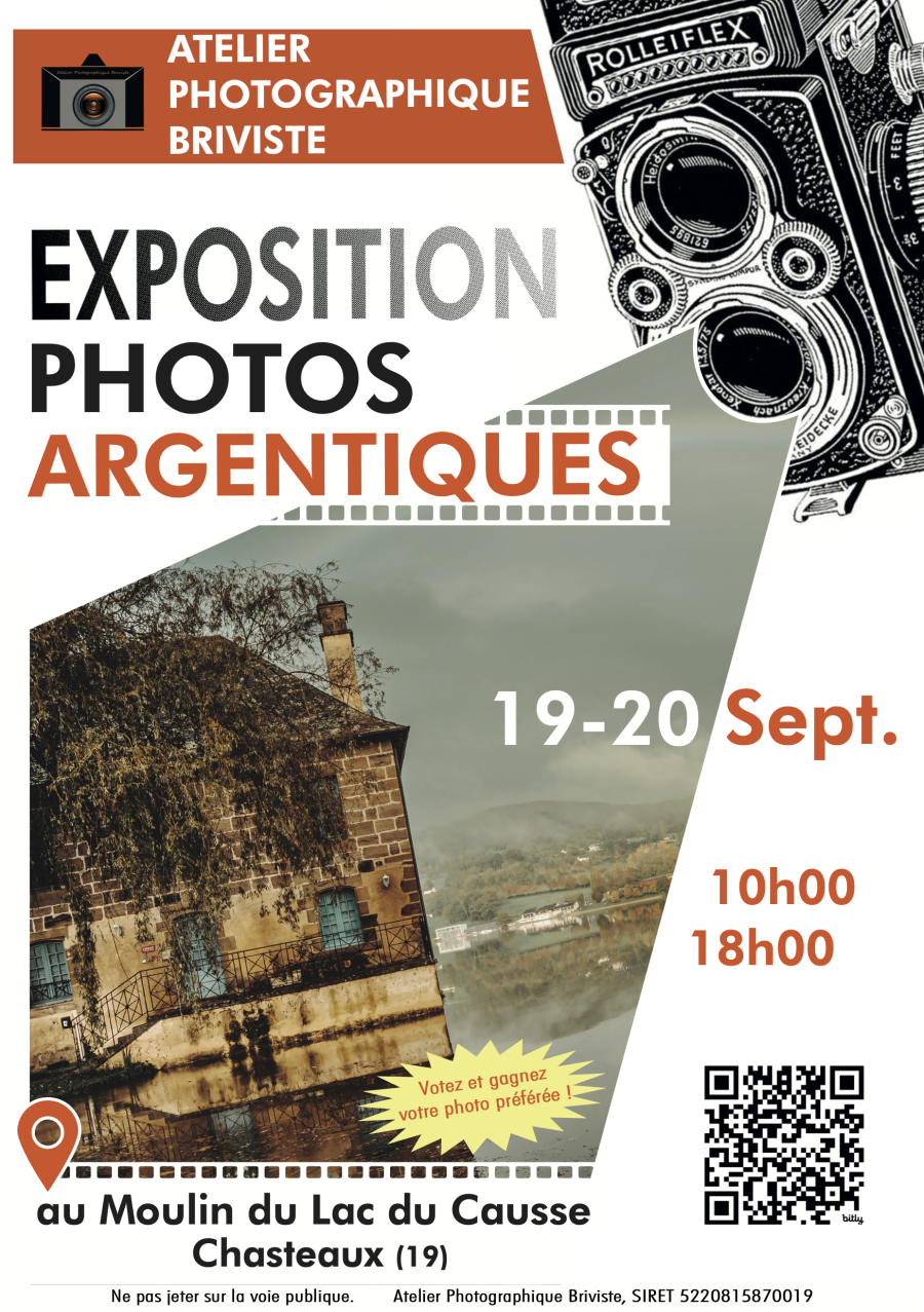 Exposition photos argentiques - Atelier Photographique Briviste